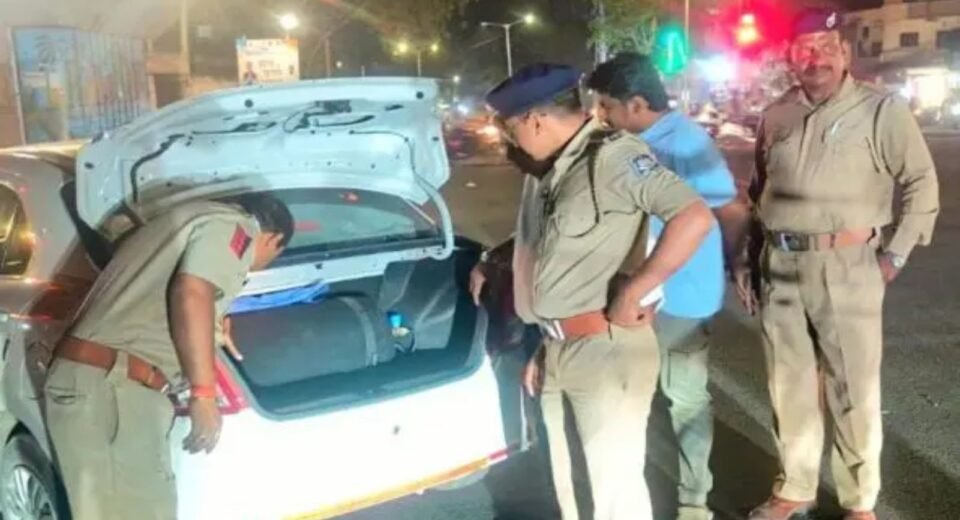 Ahmedabad Police checking 31st December 2025