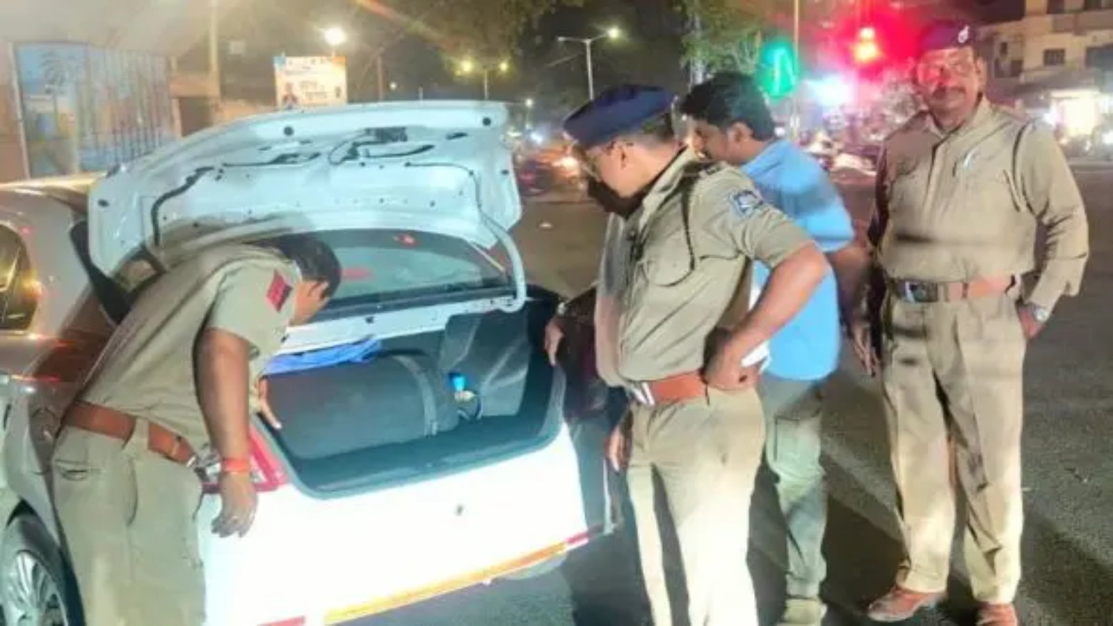 Ahmedabad Police checking 31st December 2025