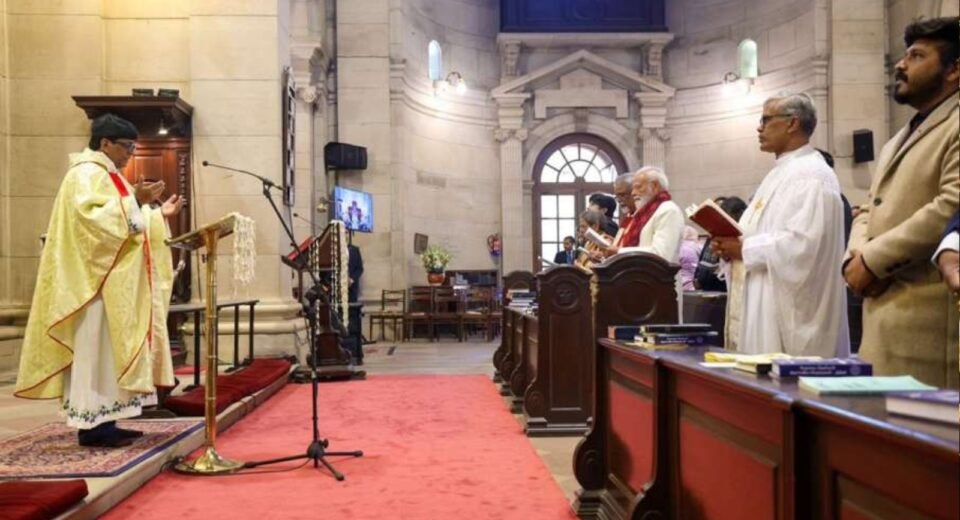 PM Modi Christmas greetings 2025