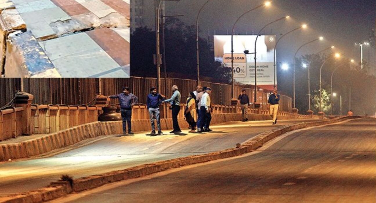Ahmedabad Shubhash Bridge Shut off