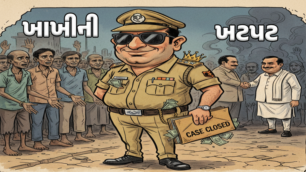 ખાખીની ખટપટ: નિવૃત્તિ પછી પણ વહીવટનો ખેલ: ખાખીના પૂર્વ ‘ખેલાડી’ અને જુવાન જોડીદારનો પશ્ચિમ વિસ્તારમાં આતંક!