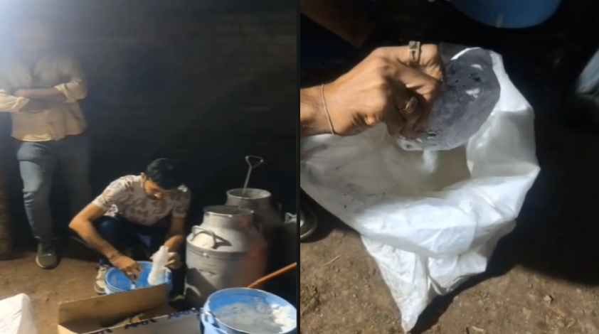 Gir Somnath News: તાલાલામાં રોજ 6000 લીટર નકલી દૂધ ડેરીઓમાં સપ્લાય થતું, પોલીસે દરોડા પાડી પર્દાફાશ કર્યો