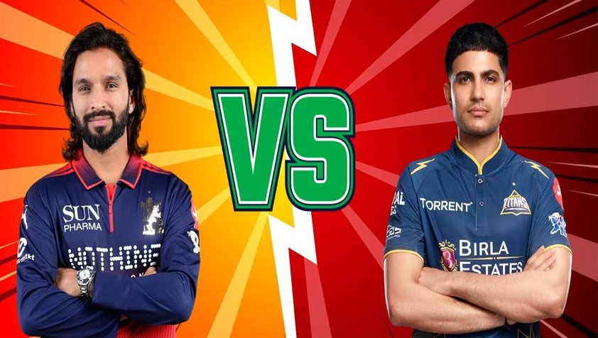 GT vs RCB: અમદાવાદમાં આજે જંગ, બેંગલુરુ પાસે ટૉપ પર જવાની તક